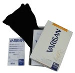 Die Varisan Fashion Kompressionsstrümpfe in der Verpackung.
