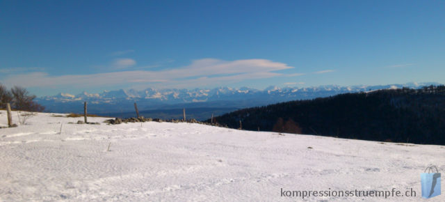 Langlauf Tour Alpen