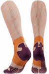 Trail Run Compression Socks Women in Peach Ferse