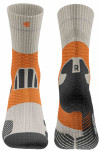 Trail Run Mid Cut Socks Men Gravel