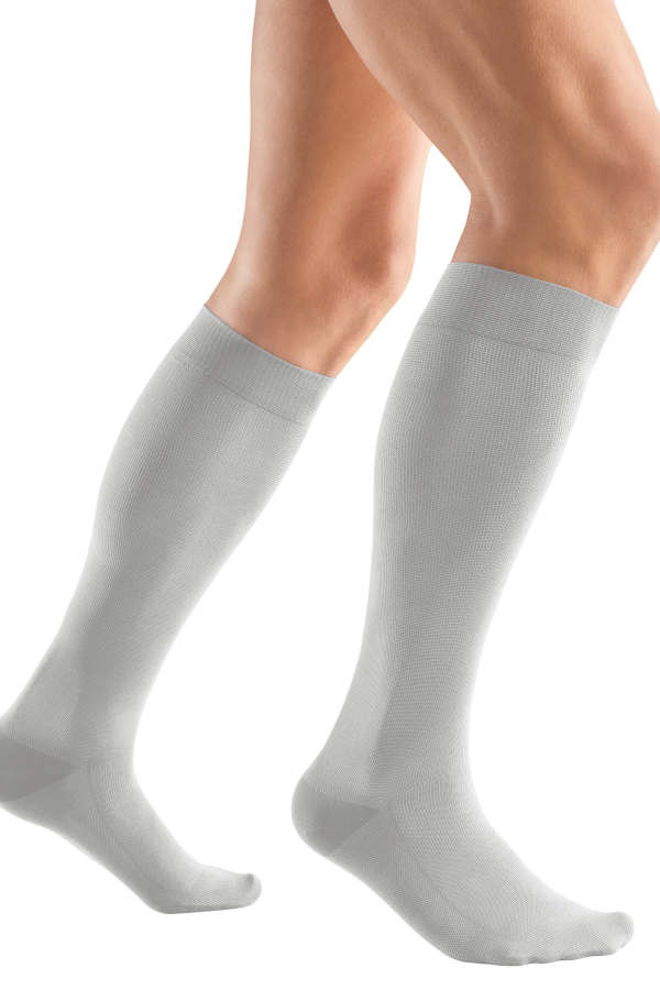 VENOTRAIN® business Kniesocken CCL1 in grau