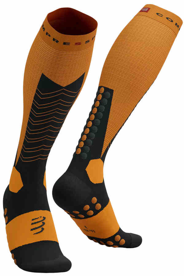 Ski Mountaineering Full Socks orange