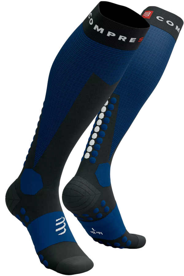 Ski Touring Full Socks blue