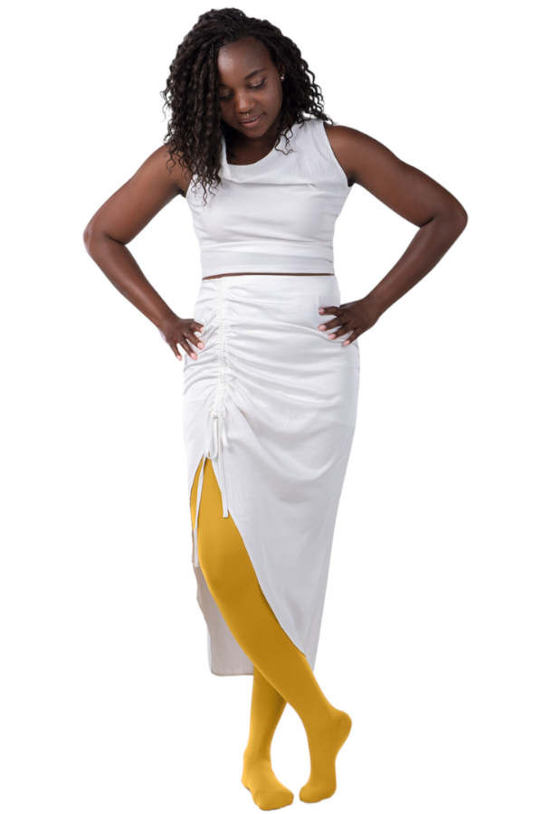 Juzo® Trend Inspiration AT Materna KKL2 Schwangerschaftsstrumpfhose in der Farbe Sunny Yellow