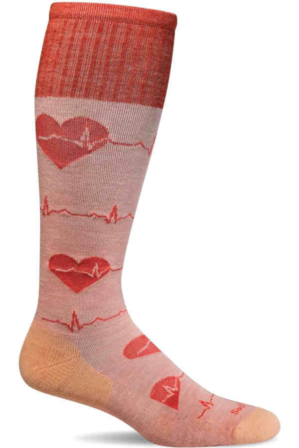 Heart Beat Women by SockWell