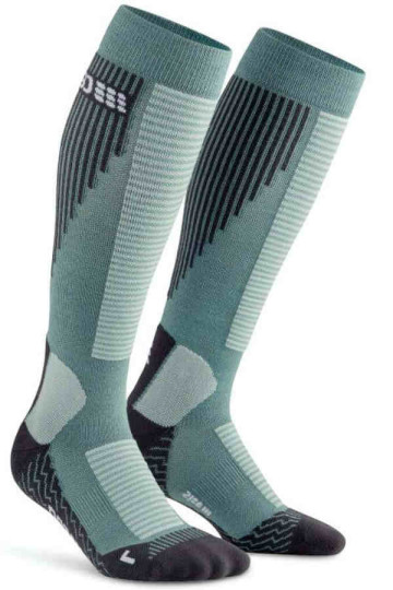 CEP Cold Weather Compression Socks – Tall in blau-grau