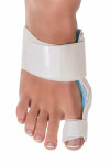 Detailansicht der Hallux valgus Orthese mit Gelekissen und beweglichem Gelenk