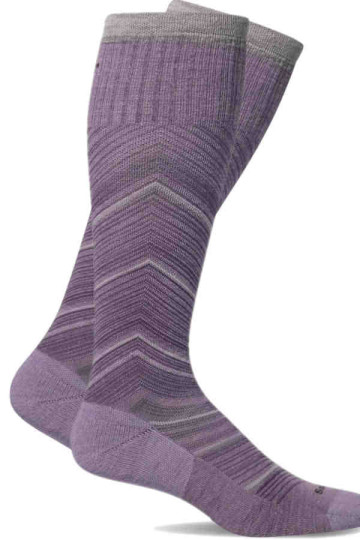 Full Flattery Stützsocken in schönem lavendel Violelett