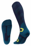 Details der  Ski Touring Compression Socks Men mit gepolsterter Sohle