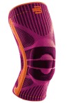 Sports Knee Support von Bauerfeind Farbe pink, isoliert