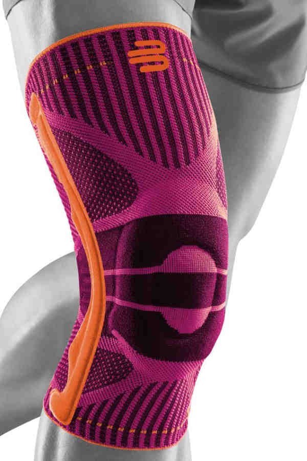 Sports Knee Support von Bauerfeind in pink