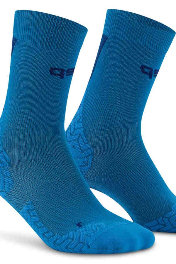 CEP ultralight short socks in weiss-grau