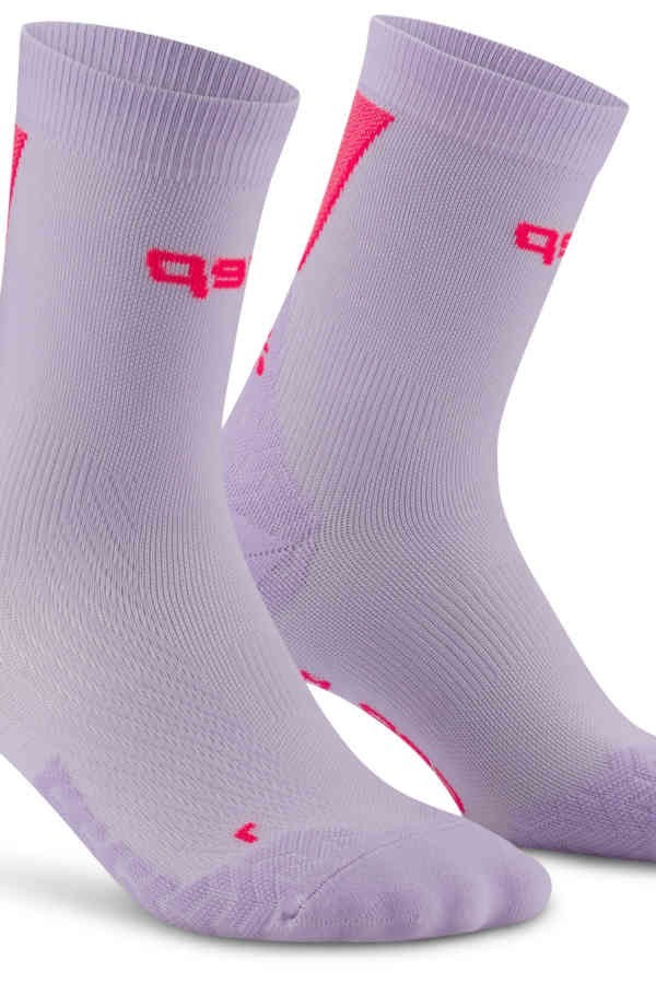 CEP ultralight short socks in weiss-grau