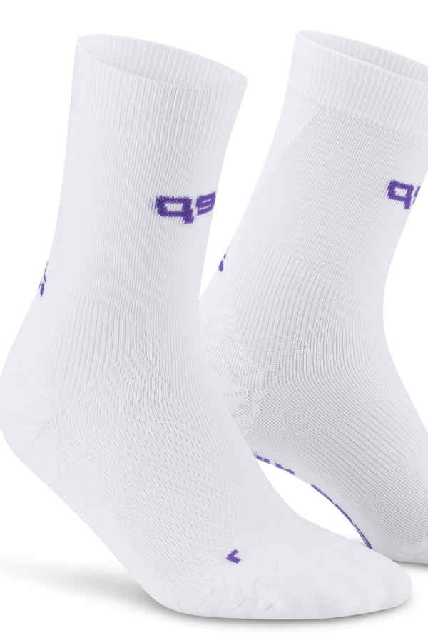 CEP ultralight short socks in weiss-grau
