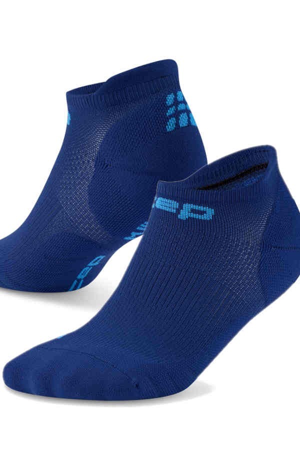 CEP No Show Core Run Socks 5.0 mit Funktionszonen an Ferse, Zehen und Sohle