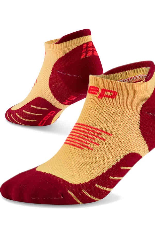 CEP No Show Core Run Socks 5.0 mit Funktionszonen an Ferse, Zehen und Sohle