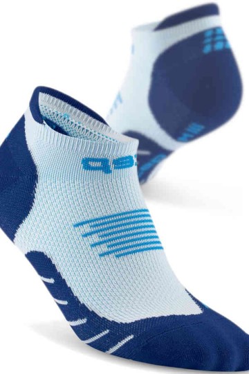 CEP No Show Core Run Socks 5.0 mit Funktionszonen an Ferse, Zehen und Sohle
