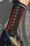 Aero Socks Bike Compressport - Einsatz auf dem Rennvelo mit Klickpedalen