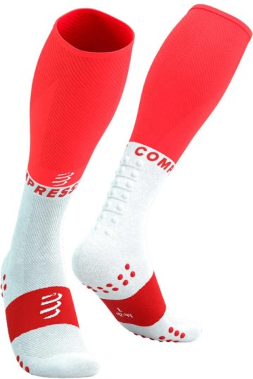 Full Socks Oxygen Compressport in rot