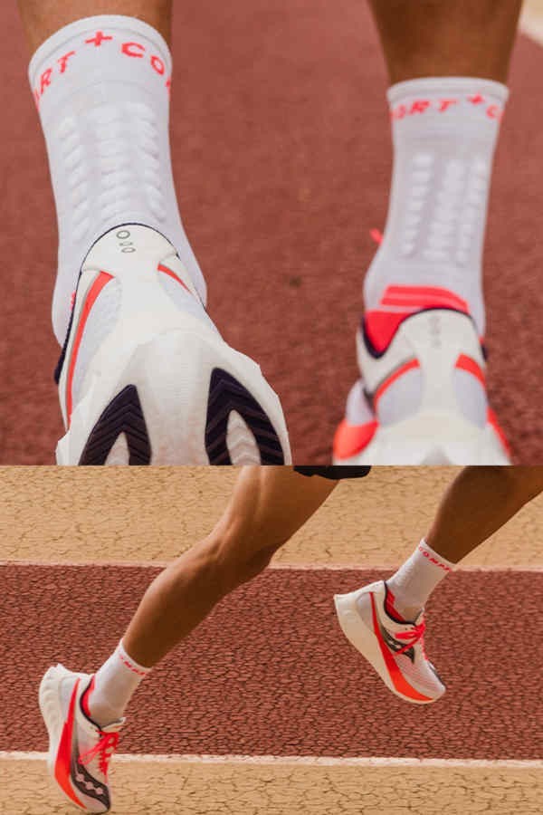 Pro Marathon Socks Compressport im Wettkampf und Training