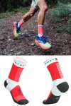 Ultra Trail Socks V2 Compressport Anwendung auf dem Trail