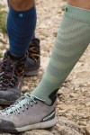 Outdoor Merino Compression Socks Women in Kombination mit Scarpa Trekkingschuhen