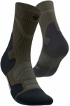 Outdoor Merino Mid Cut Socks Men in Moss Green