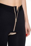 Aesthetic Medical Care LEGGINGS Sigvaris, Detail Bund mit Reissverschluss