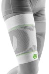 Sports Compression Sleeves Upper Leg in weiss