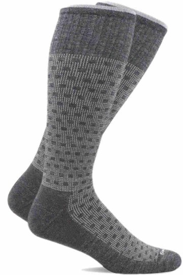 *Shadow Box Men Merino, 39-43 charcoal - Einzelstück*