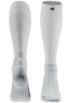 Run Performance Compression Socks in weiss, Ansicht von vorne und hinten