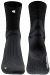 Run Performance Low Cut Socks Men, Front und Rückansicht, schwarz