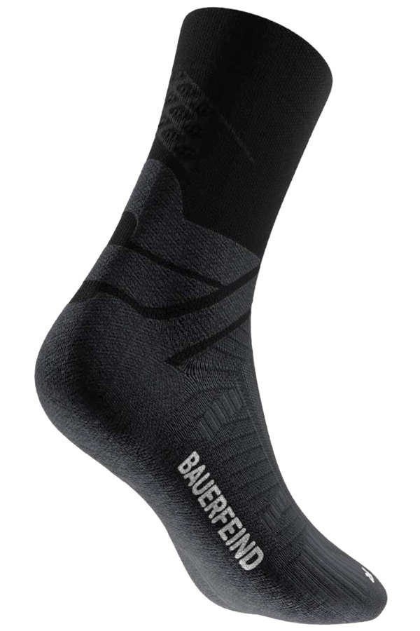 Run Performance Mid Cut Socks Women schwarz