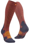 Outdoor Merino Compression Socks Men in Granat-Rot