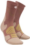 Outdoor Merino Mid Cut Socks Women, coral