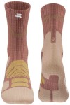 Outdoor Merino Mid Cut Socks Women, front und back