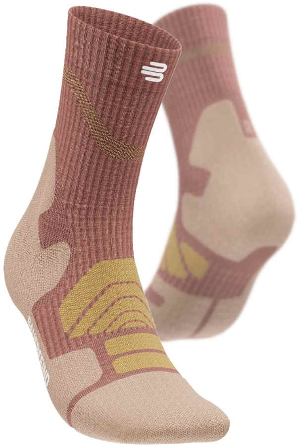 Outdoor Merino Mid Cut Socks Women in herbal green