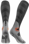 Ski Performance Compression Socks Men, Ansicht von hinten mit gepolsterter Ferse und Achillessehnen Aussparung