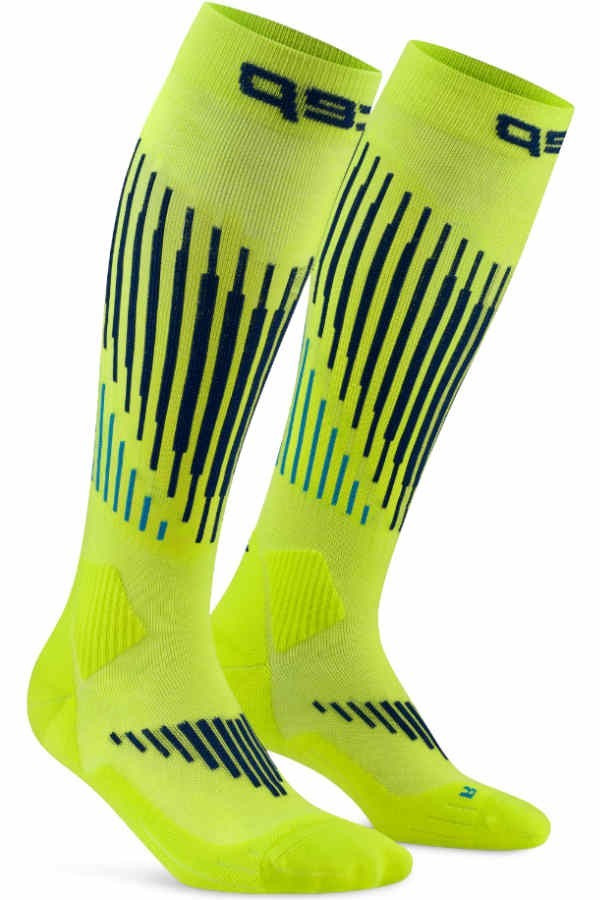 CEP Ski Touring Merino Socks in gold