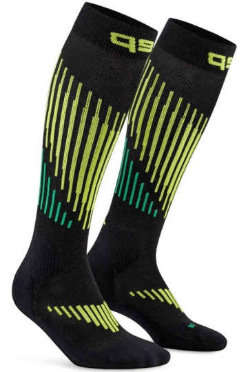 CEP Core Run Merino Winter Socks schwarz