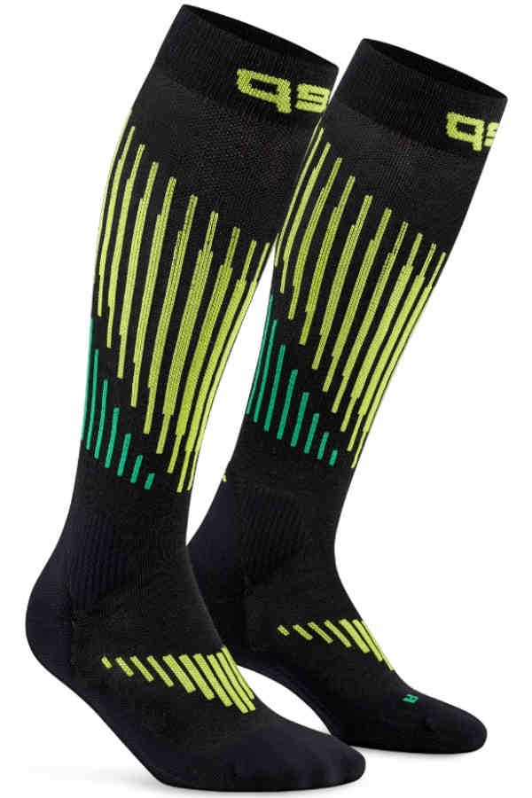 CEP Core Run Merino Winter Socks gelb