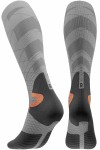 Ski Performance Compression Socks Women, Ansicht von hinten mit gepolsterter Ferse und Achillessehnen Aussparung