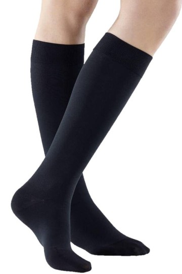 *VenoTrain® Impuls AD CCL3, Grösse II long schwarz geschlossen - Einzelstück*