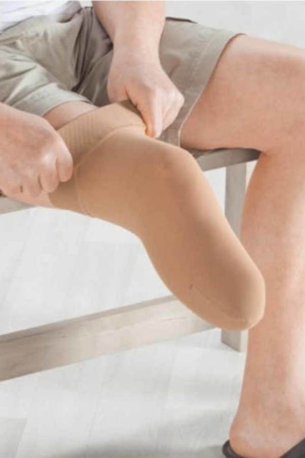 *Juzo Stumpfstrumpf CF Haftrand, III mandel - Einzelstück*