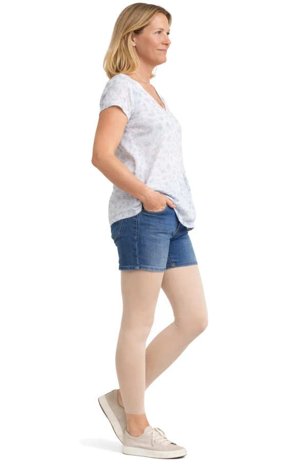 Juzo Soft Leggings KKL1 in schönem Dunkelblau (Blaubeere)