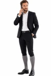 Cotton Support Socks® für Herren in silber