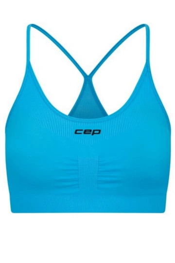 CEP Core Run Light Support Bra blau