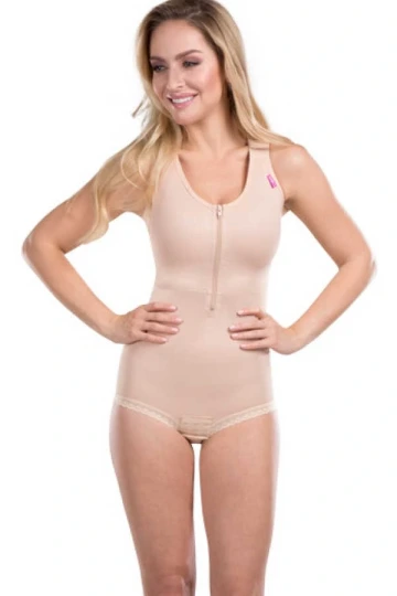 *MH special Comfort Kompressionsbody, medium beige - Einzelstück*