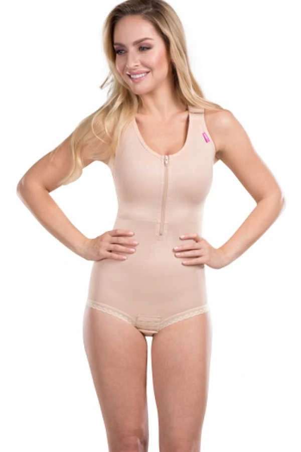 *MH special Comfort Kompressionsbody, medium beige - Einzelstück*