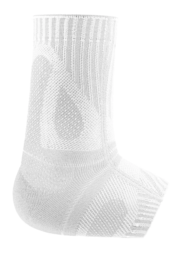 Sports Achilles Support by Bauerfeind, Kompakte Achillessehnenbandage in weiss